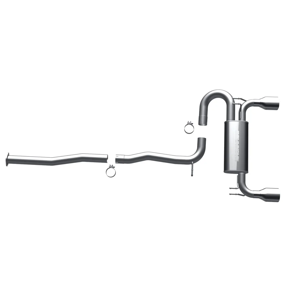 Magnaflow 2009-2011 Mitsubishi Lancer Street Series Cat-Back Performance Exhaust System 1