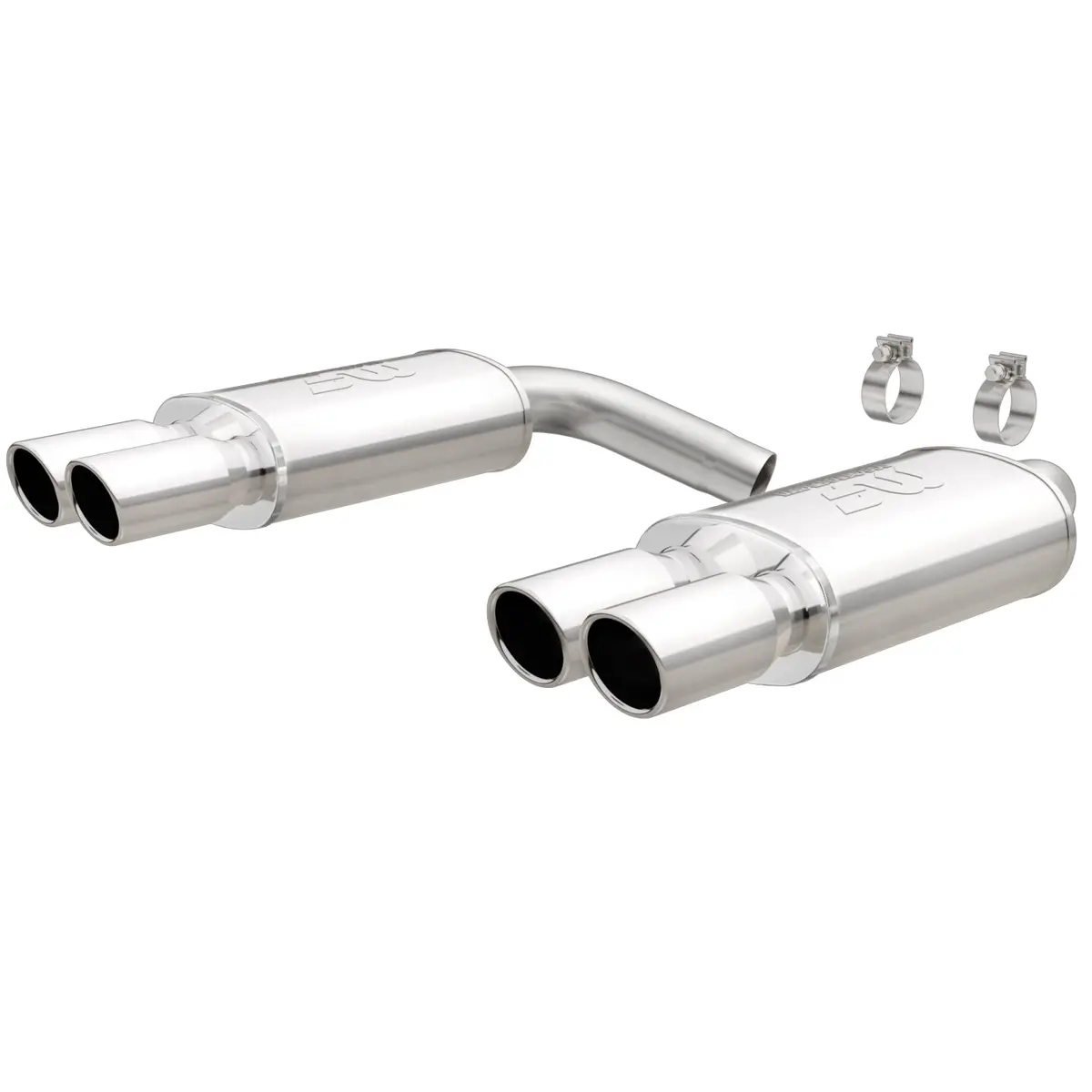 Magnaflow 1992-1996 Chevrolet Corvette Street Series Axle-Back Performance Exhaust System 1