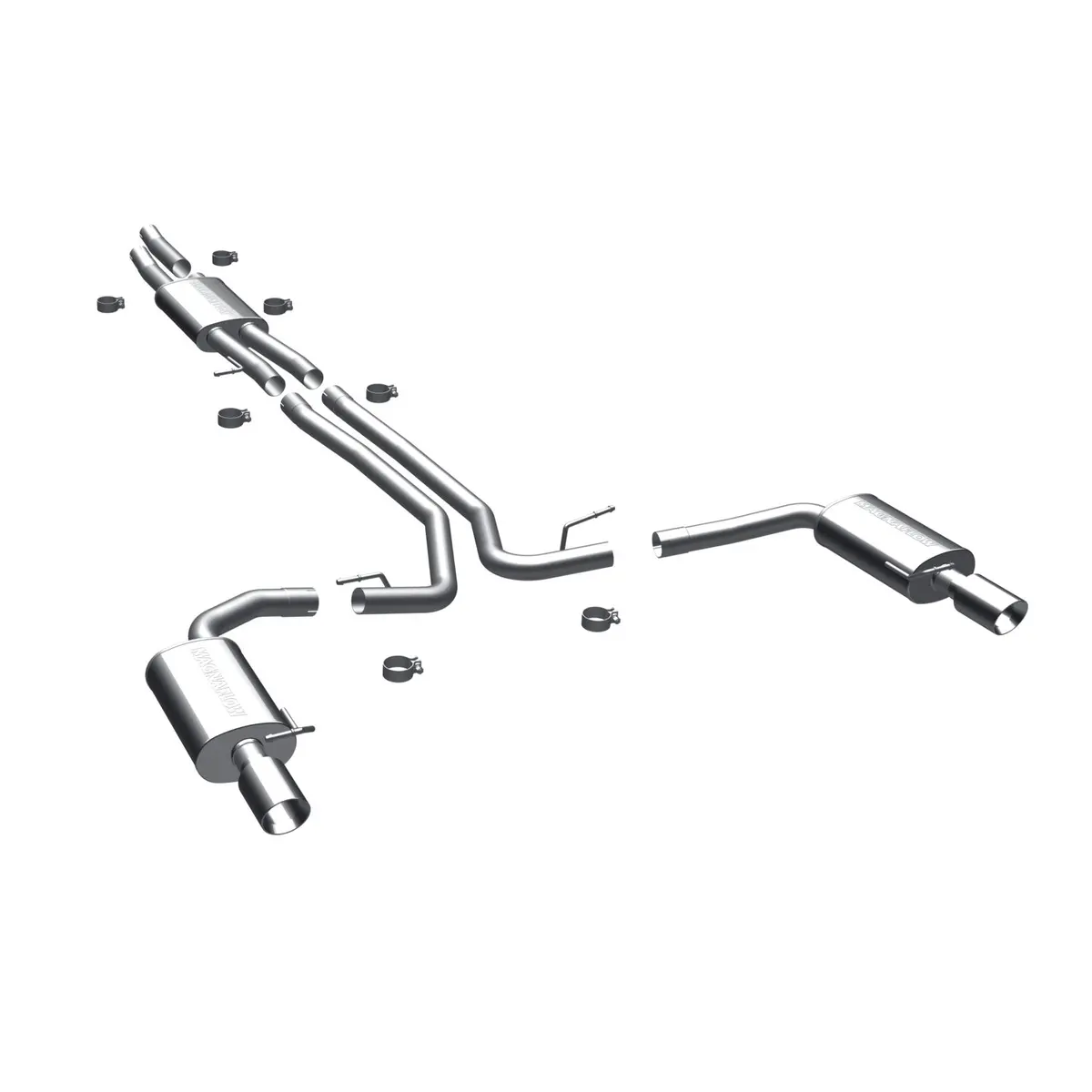Magnaflow 2010-2014 Ford Taurus Street Series Cat-Back Performance Exhaust System 1