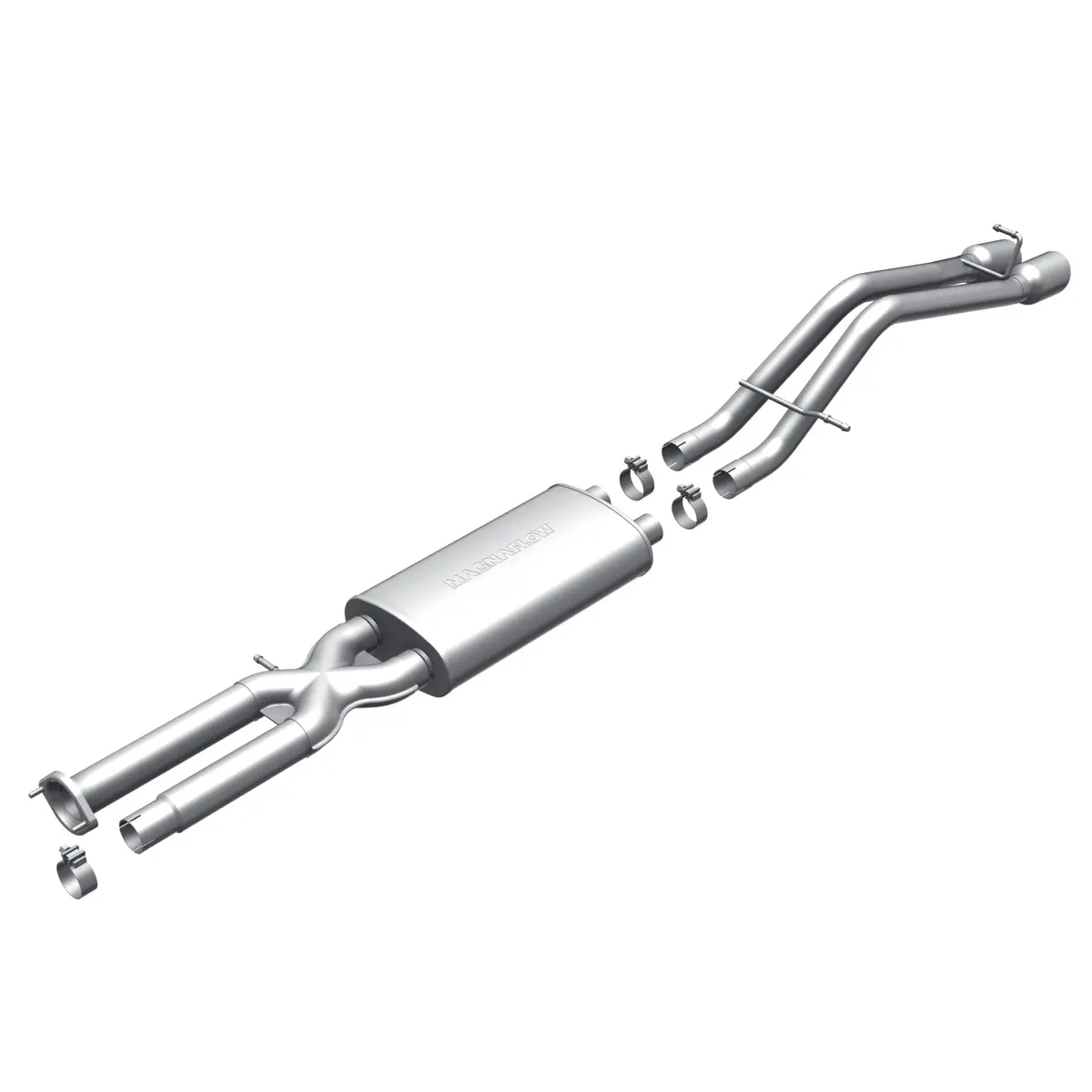 Magnaflow 2003-2006 Hummer H2 Street Series Cat-Back Performance Exhaust System 1
