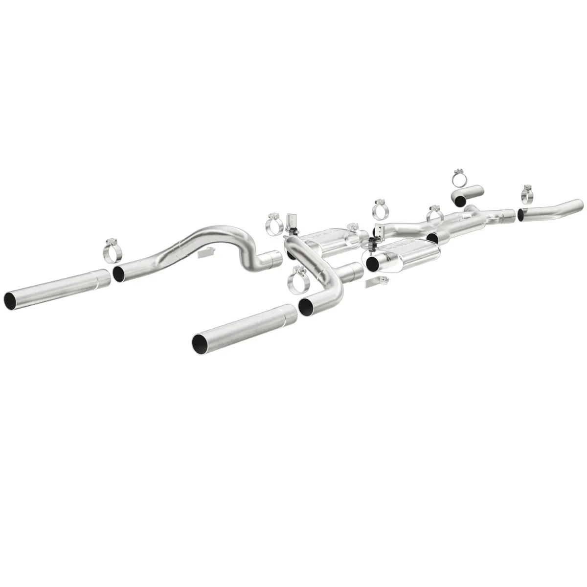 Magnaflow 1964-1966 Ford Mustang Street Series Crossmember-Back Performance Exhaust System 1