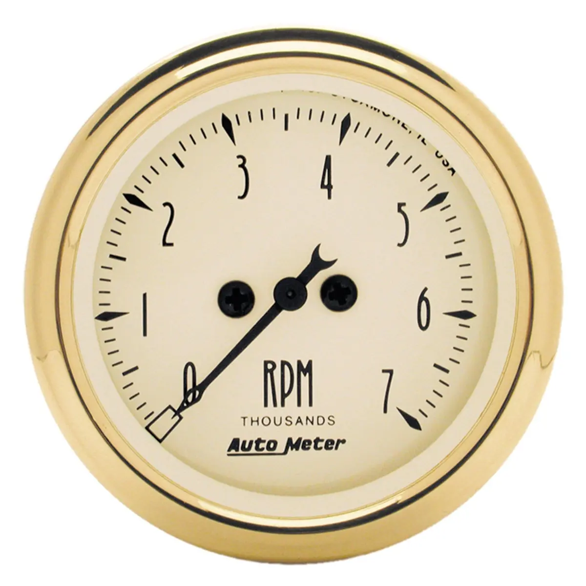 2-1/16 In. In-Dash Tachometer 0-7000 Rpm Golden Oldies 1
