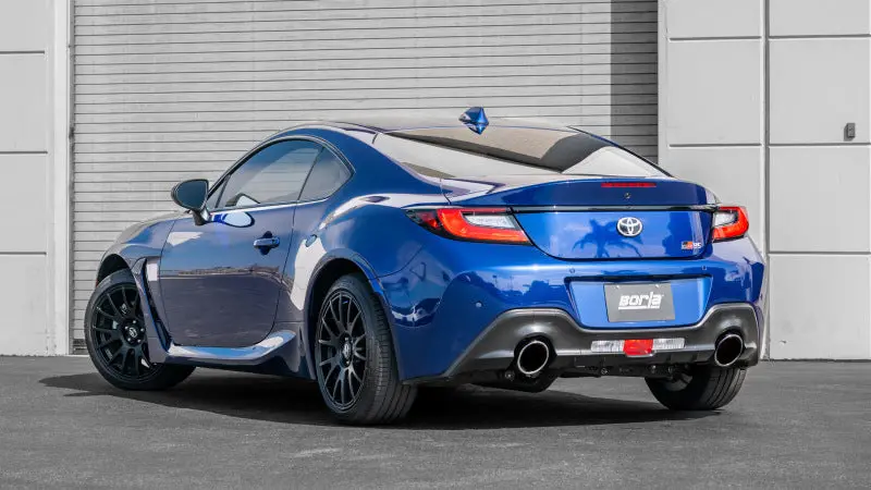 Borla 22-23 Subaru Brz/Toyota Gr86 2.4L Rwd At/Mt Atak Catback Exhaust - Polished Tips 2
