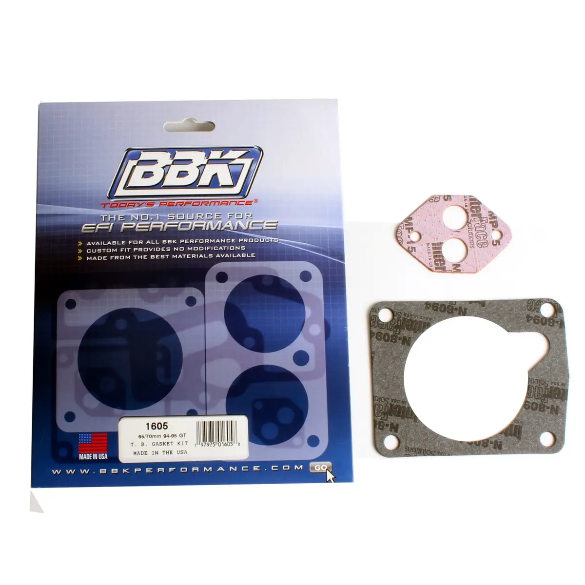 Bbk Throttle Body Gasket Sets 1605 1