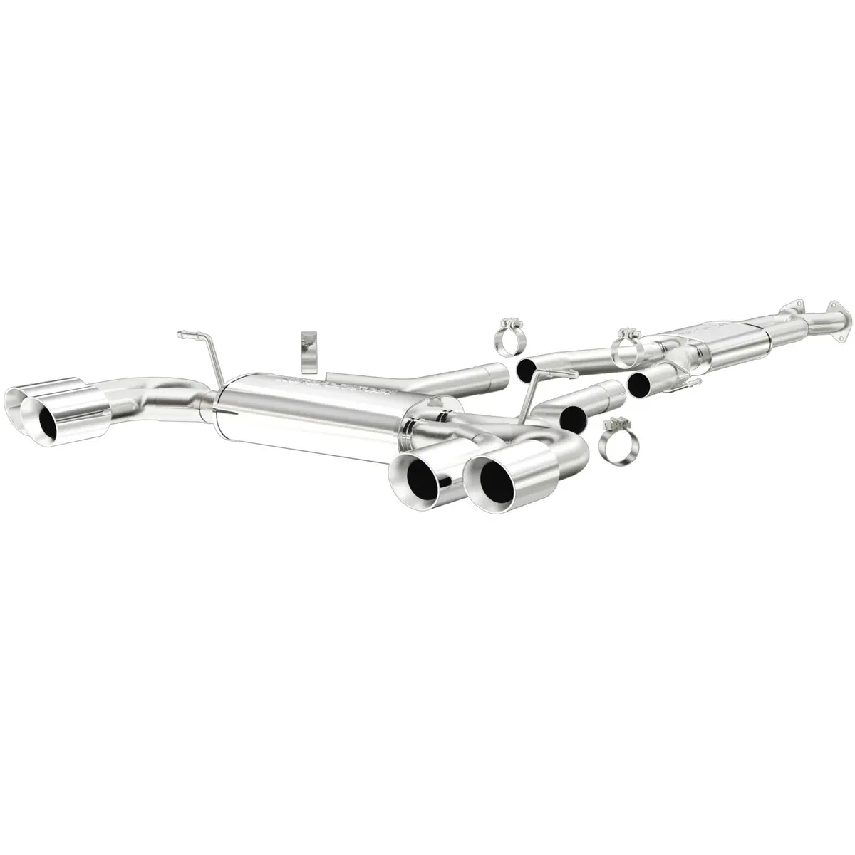 Magnaflow 2010-2016 Hyundai Genesis Coupe Street Series Cat-Back Performance Exhaust System 1