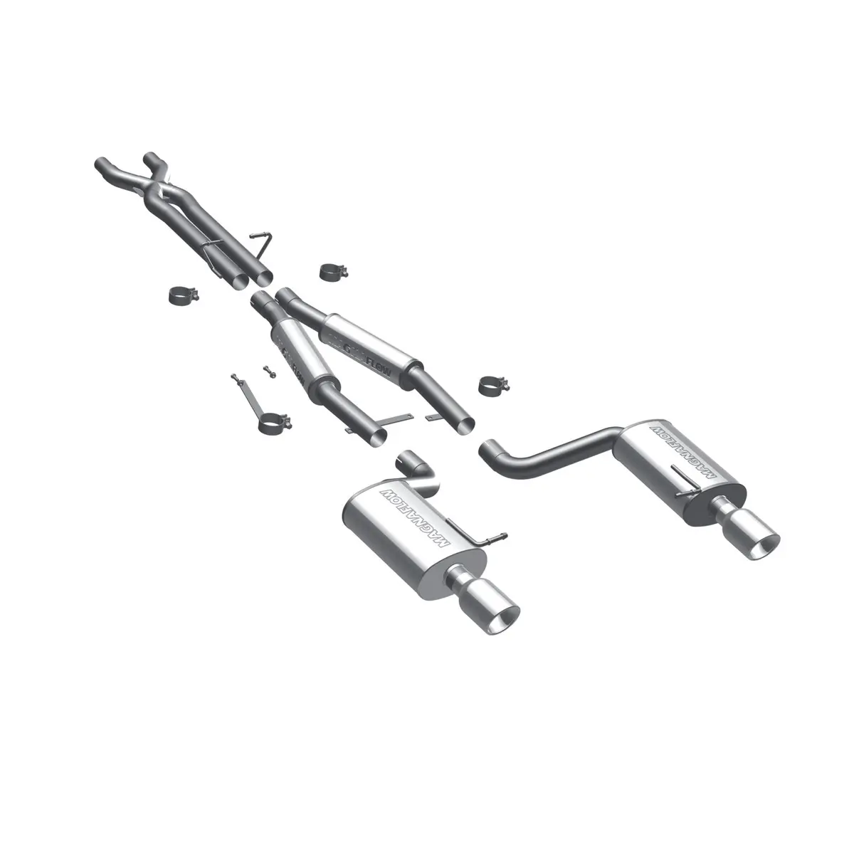 Magnaflow 2004-2006 Audi S4 Sport Series Cat-Back Performance Exhaust System 1