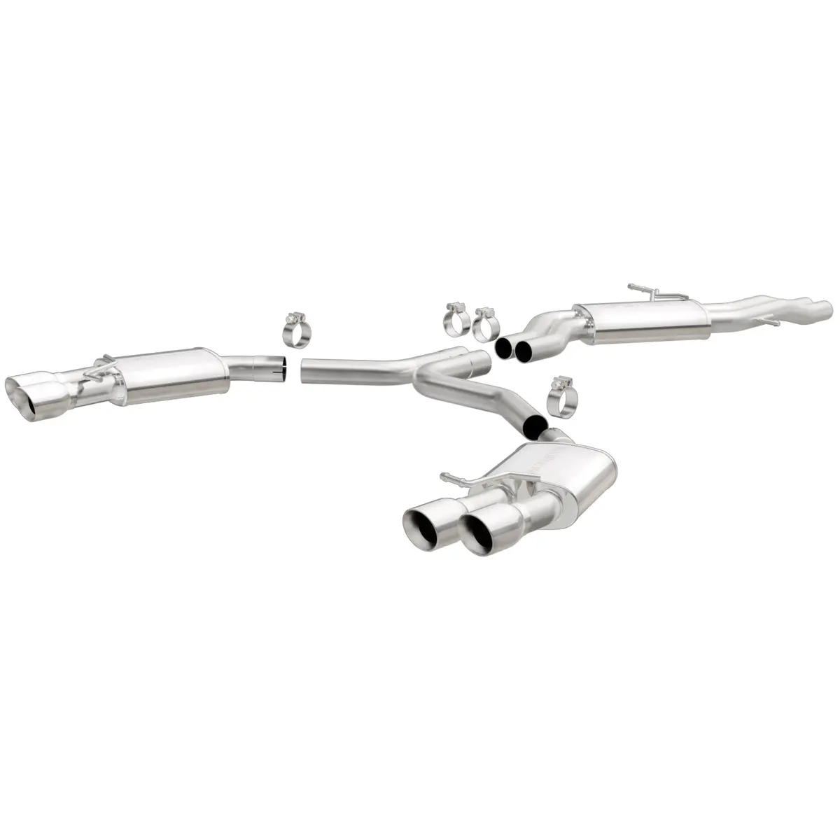 Magnaflow 2008-2012 Audi S5 Sport Series Cat-Back Performance Exhaust System 1