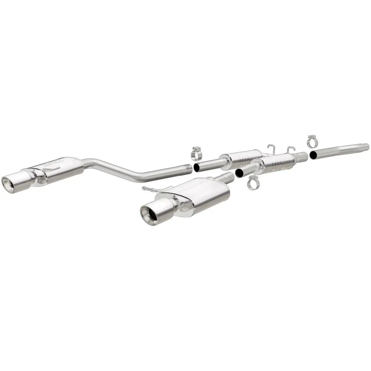 Magnaflow 2002-2008 Audi A4 Quattro Touring Series Cat-Back Performance Exhaust System 1