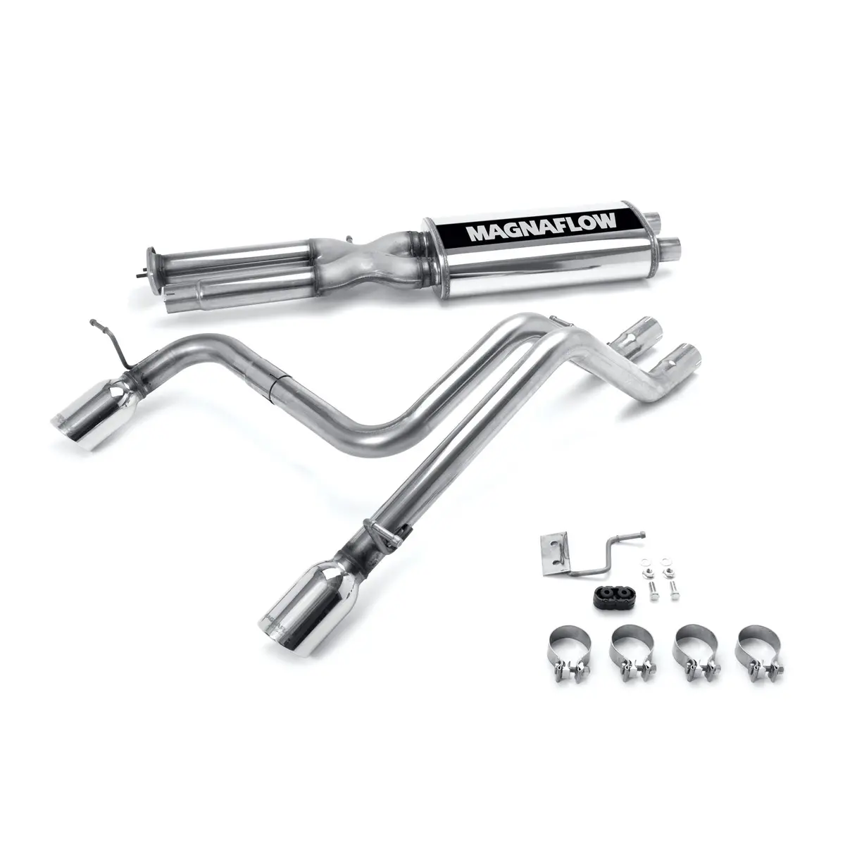 Magnaflow 2003-2006 Hummer H2 Street Series Cat-Back Performance Exhaust System 1