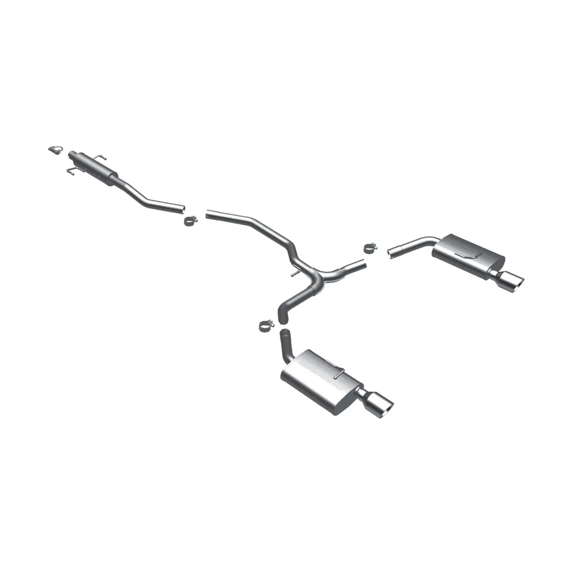 Magnaflow Street Series Cat-Back Performance Exhaust System 16675 1