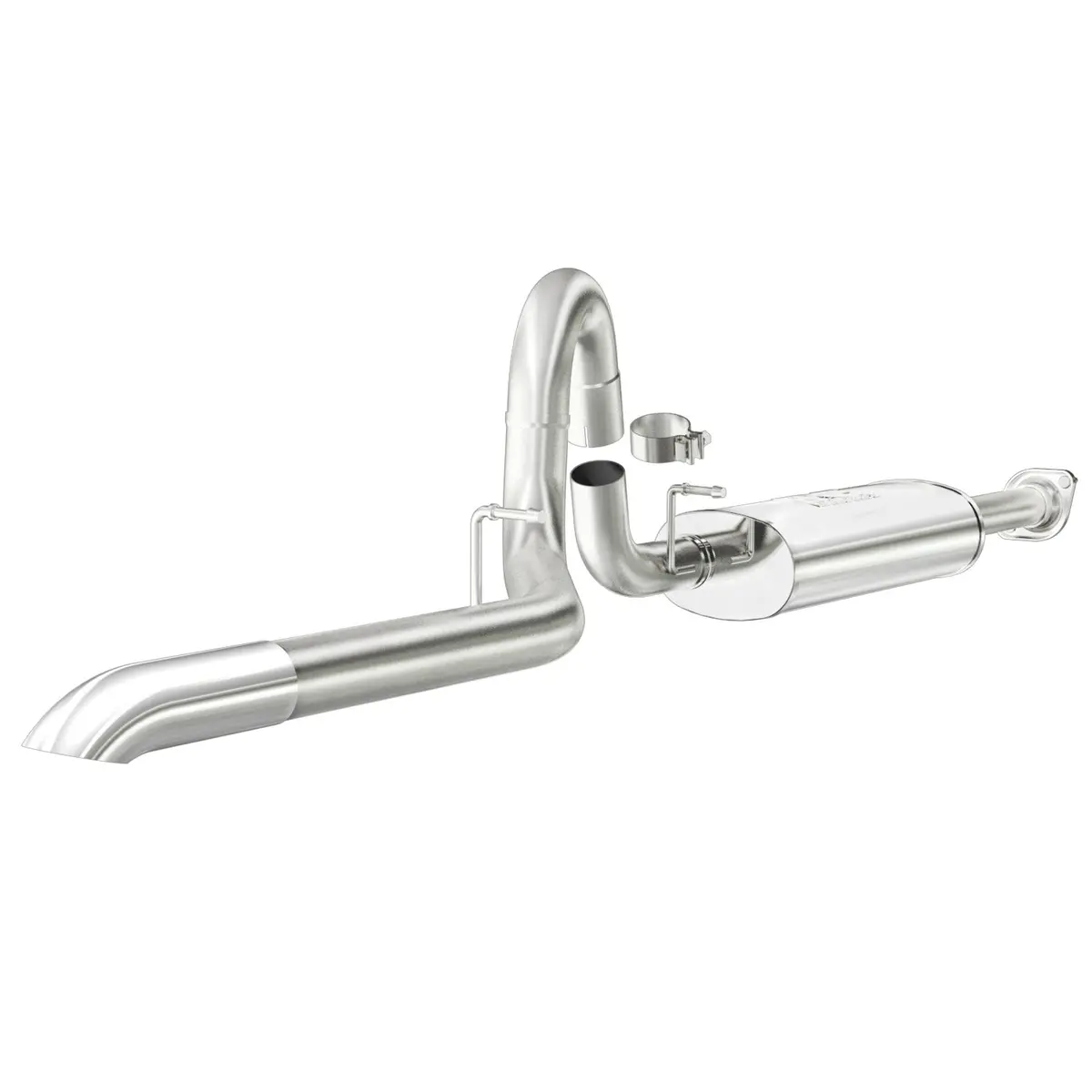 Magnaflow 2004-2006 Jeep Wrangler Street Series Cat-Back Performance Exhaust System 1