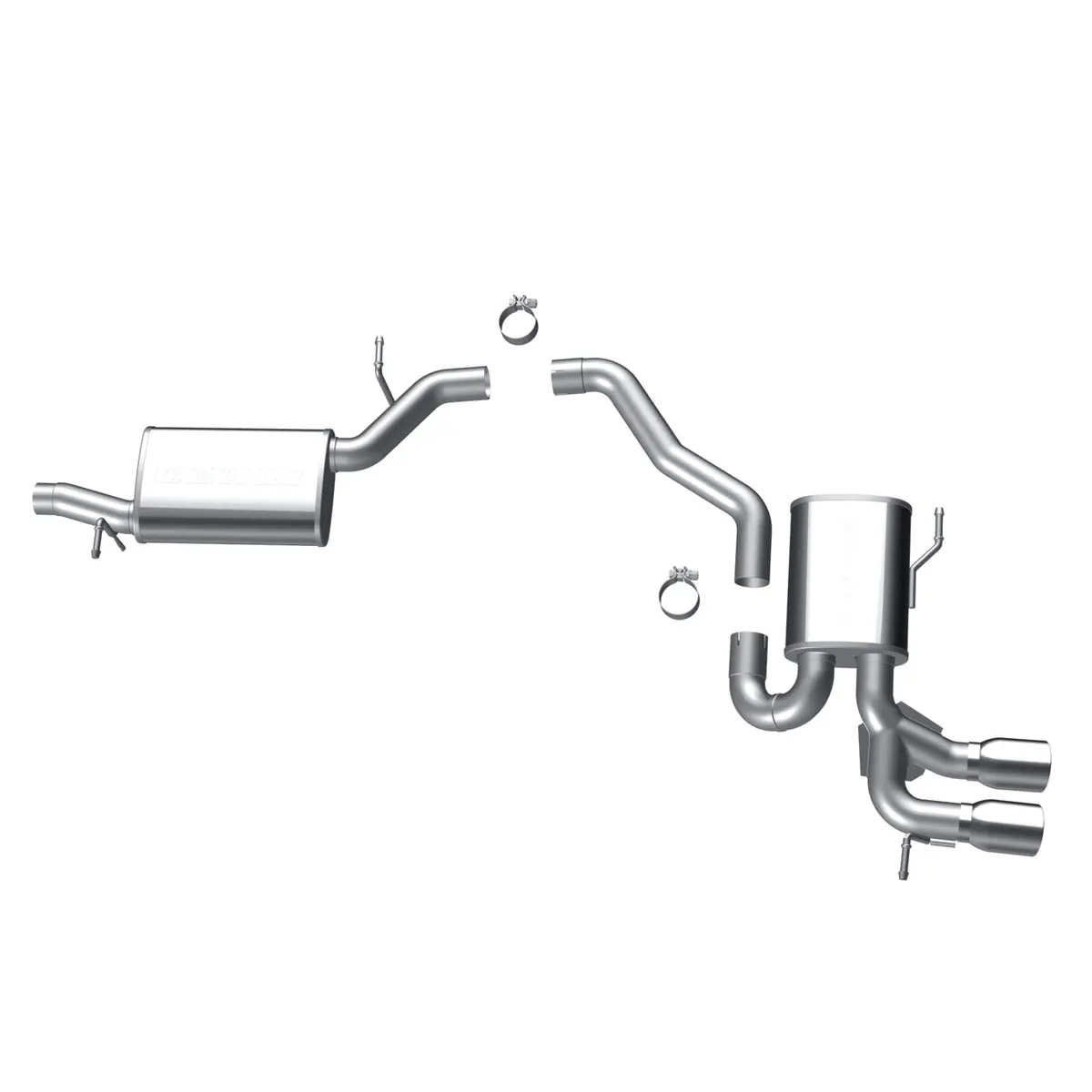 Magnaflow 2006-2009 Audi A3 Quattro Touring Series Cat-Back Performance Exhaust System 1