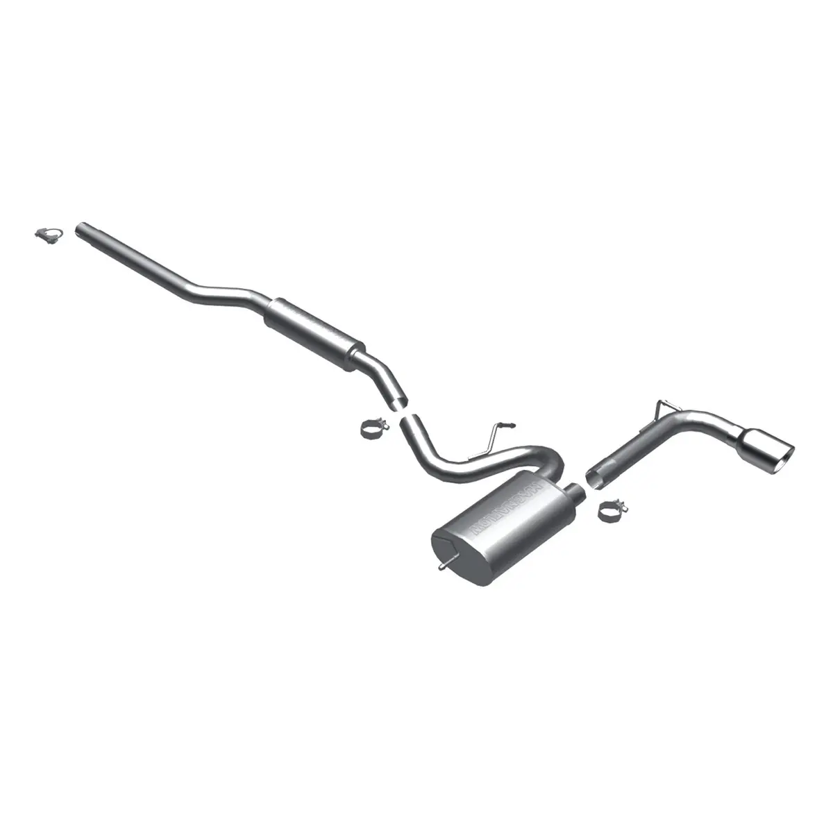 Magnaflow 2008-2011 Mitsubishi Lancer Street Series Cat-Back Performance Exhaust System 1