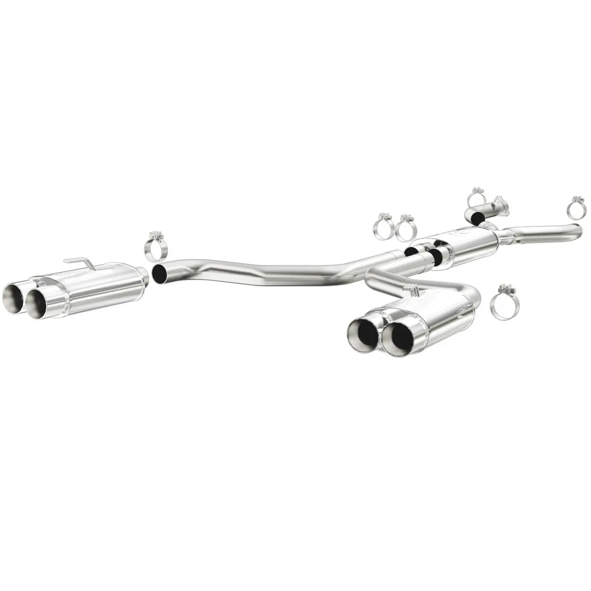 Magnaflow 1992-1996 Chevrolet Corvette Street Series Cat-Back Performance Exhaust System 1
