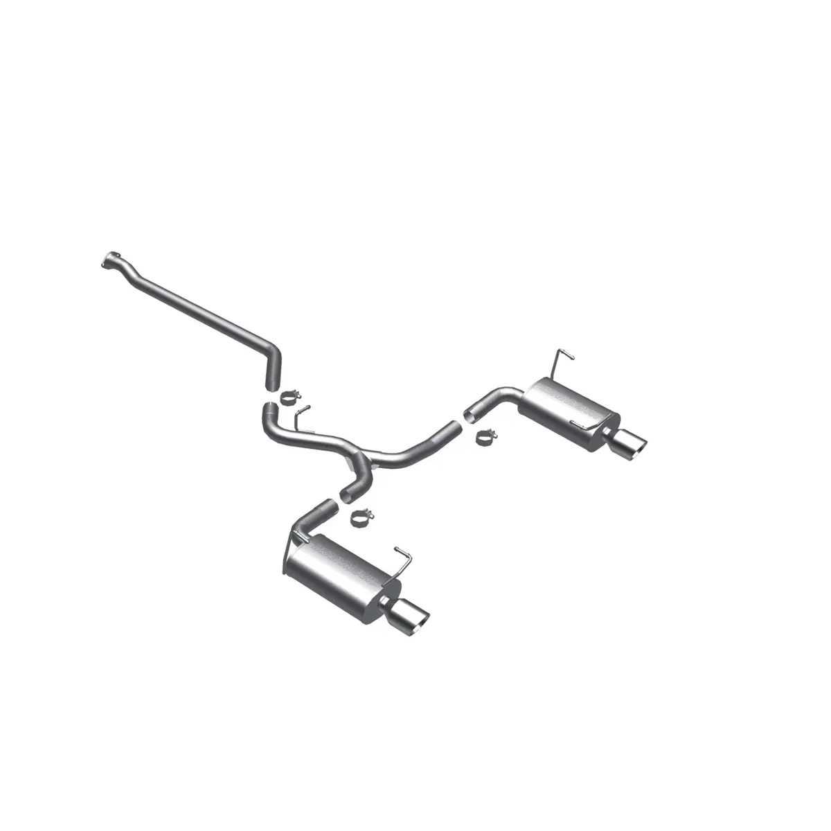 Magnaflow 2008-2010 Subaru Impreza Street Series Cat-Back Performance Exhaust System 1