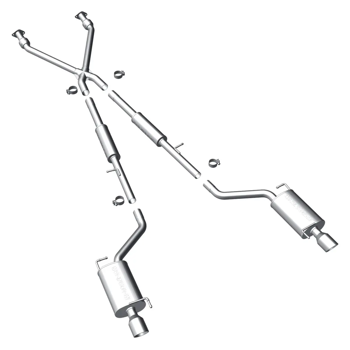 Magnaflow Street Series Cat-Back Performance Exhaust System 16862 1