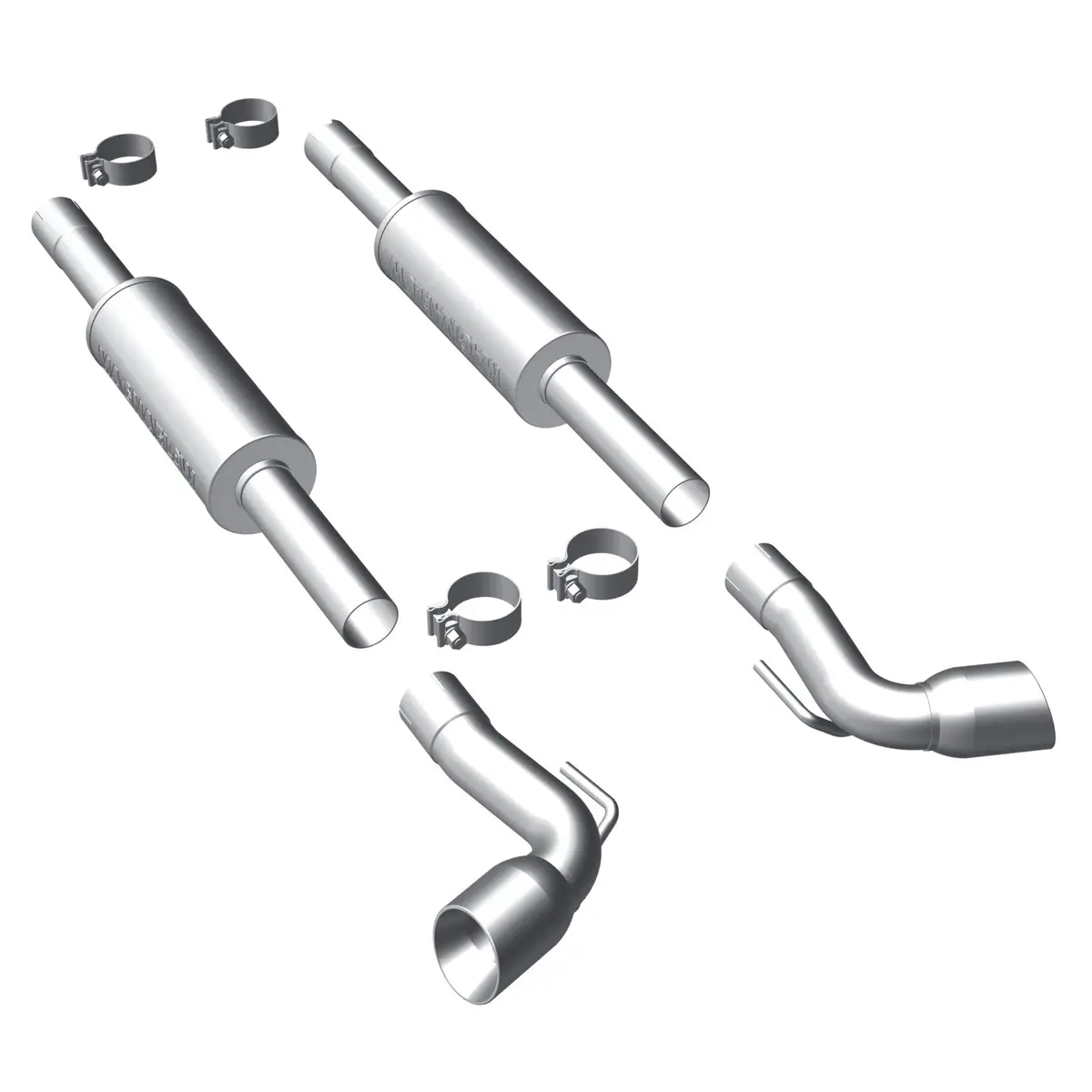 Magnaflow 2003-2010 Dodge Viper Street Series Cat-Back Performance Exhaust System 1