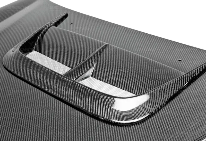 Seibon 02-03 Subaru Wrx Cw Carbon Fiber Hood 1
