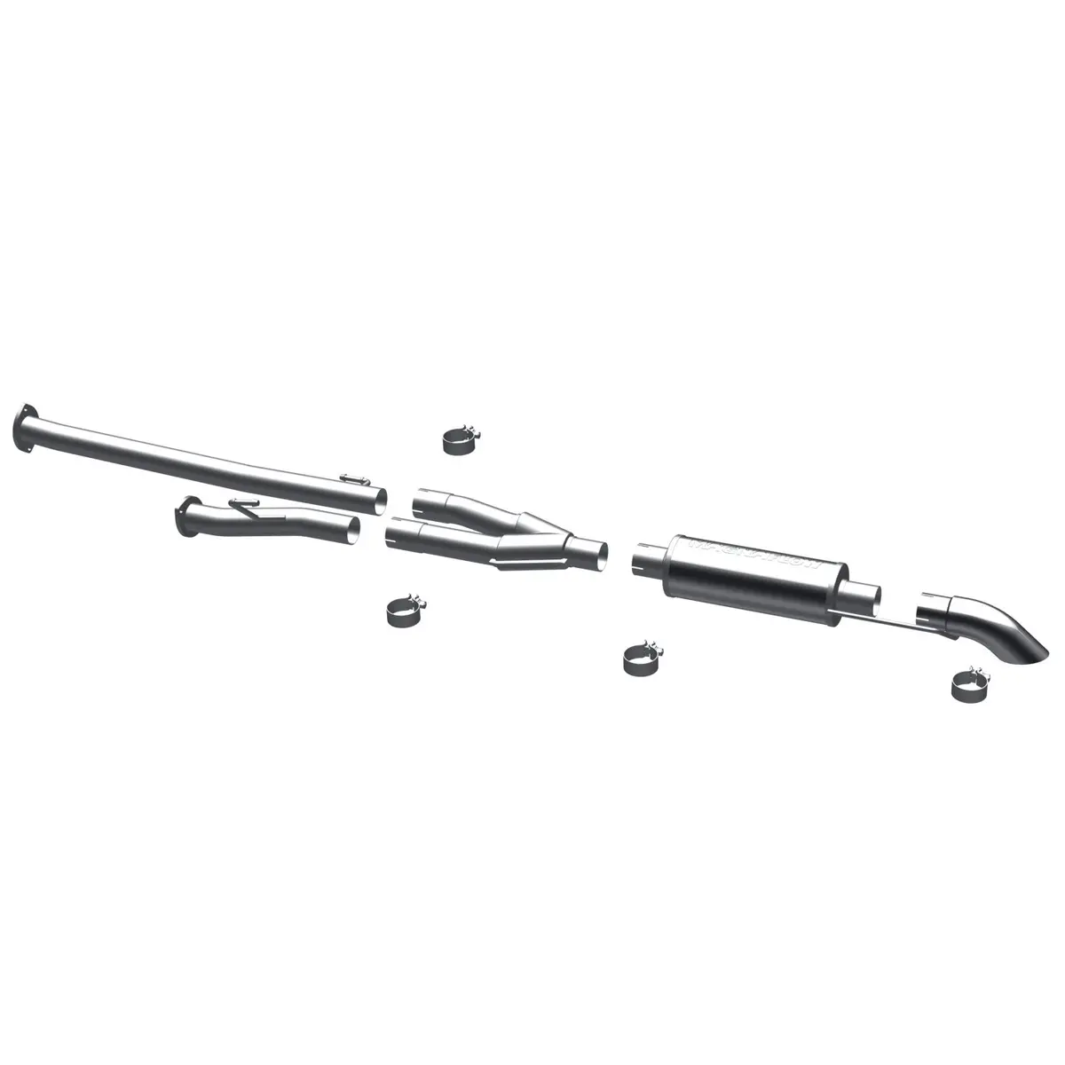 Magnaflow 2009-2013 Toyota Tundra Off-Road Pro Series Cat-Back Performance Exhaust System 1