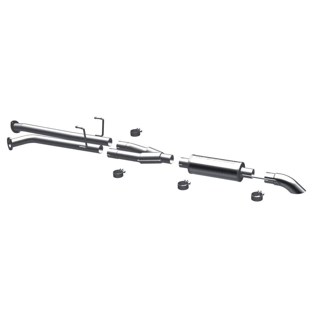Magnaflow 2007-2008 Toyota Tundra Off-Road Pro Series Cat-Back Performance Exhaust System 1