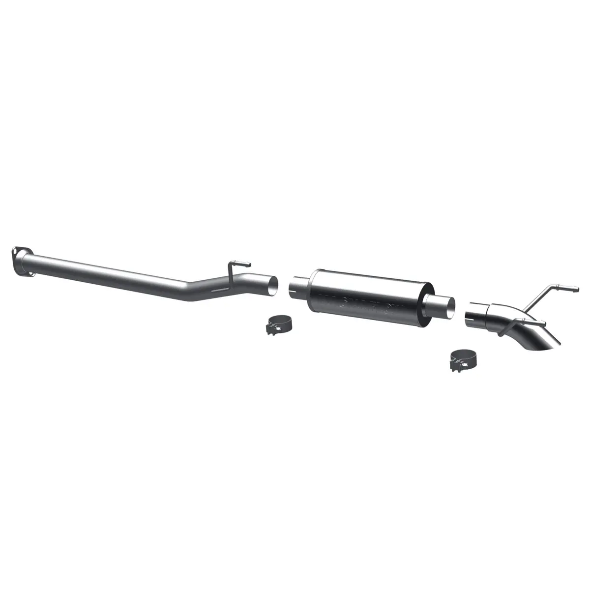 Magnaflow 2005-2012 Toyota Tacoma Off-Road Pro Series Cat-Back Performance Exhaust System 1