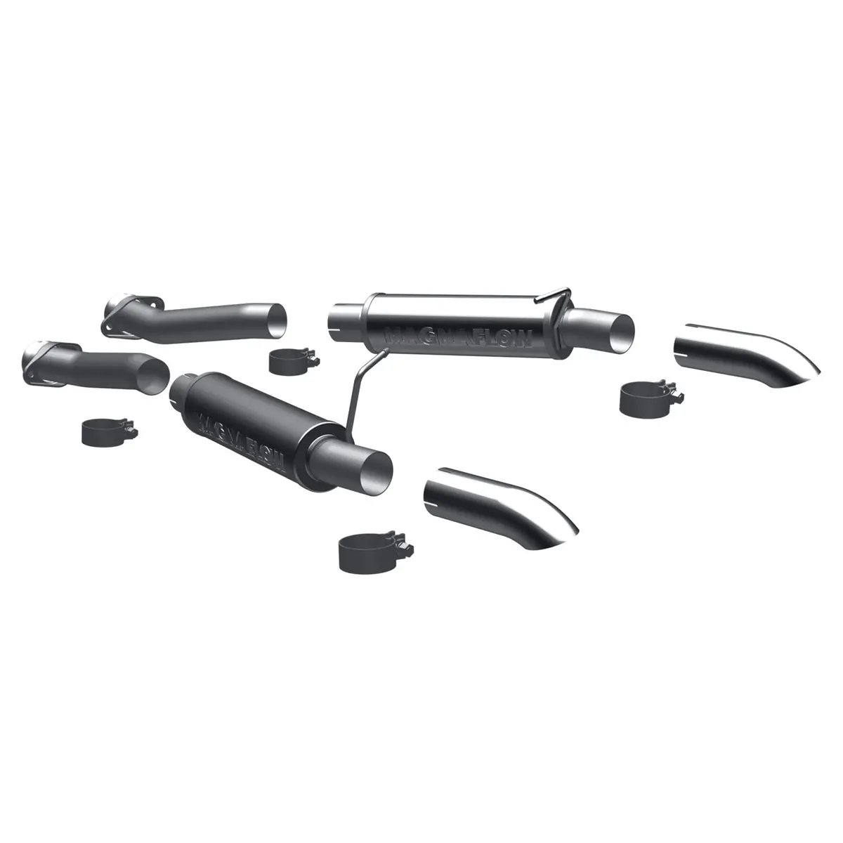 Magnaflow 1986-2004 Ford Mustang Competition Series Cat-Back Performance Exhaust System 1