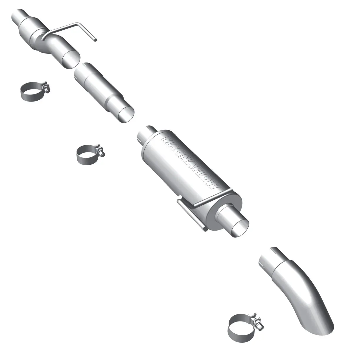 Magnaflow 2011-2014 Ford F-150 Off-Road Pro Series Cat-Back Performance Exhaust System 1