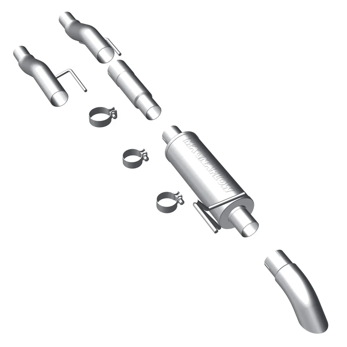 Magnaflow 2011-2014 Ford F-150 Off-Road Pro Series Cat-Back Performance Exhaust System 1