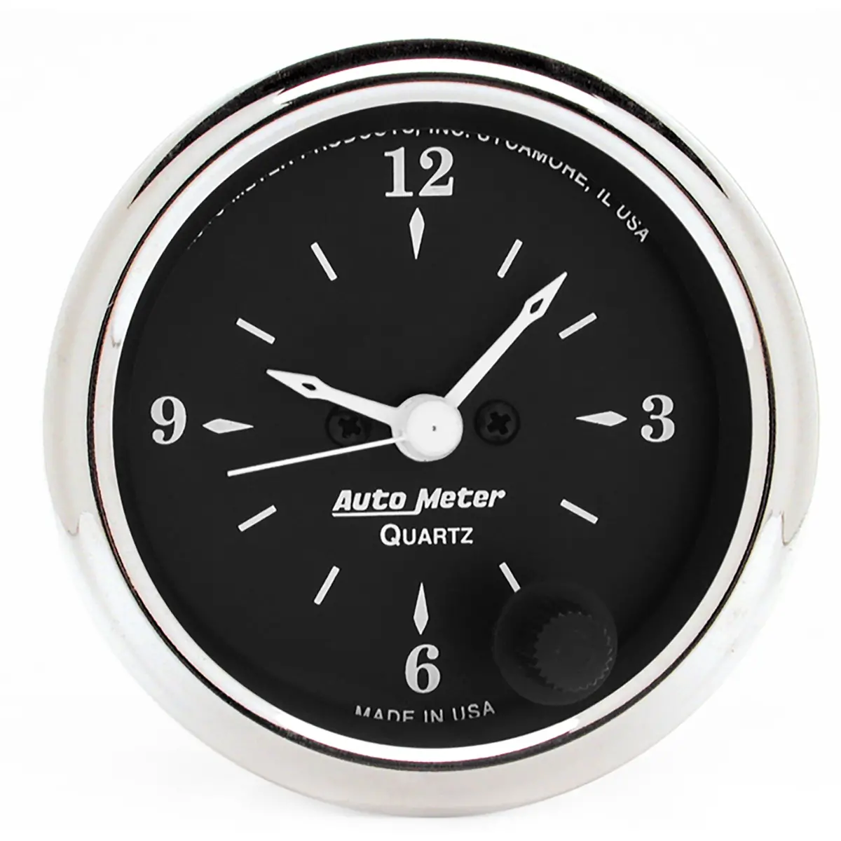 2-1/16 In. Clock 12 Hour Old Tyme Black 1