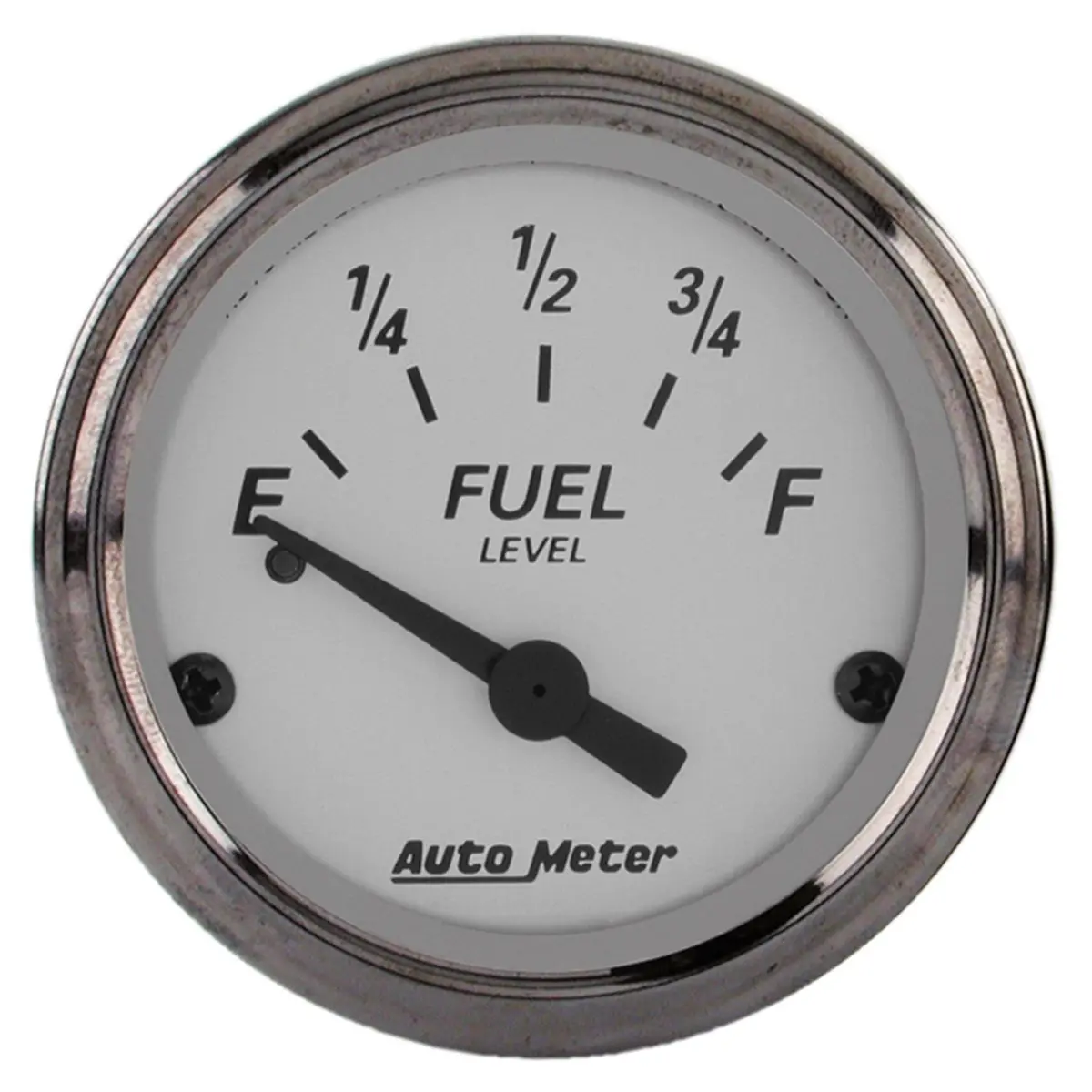2-1/16 In. Fuel Level 0-90 O Gm Silver 1