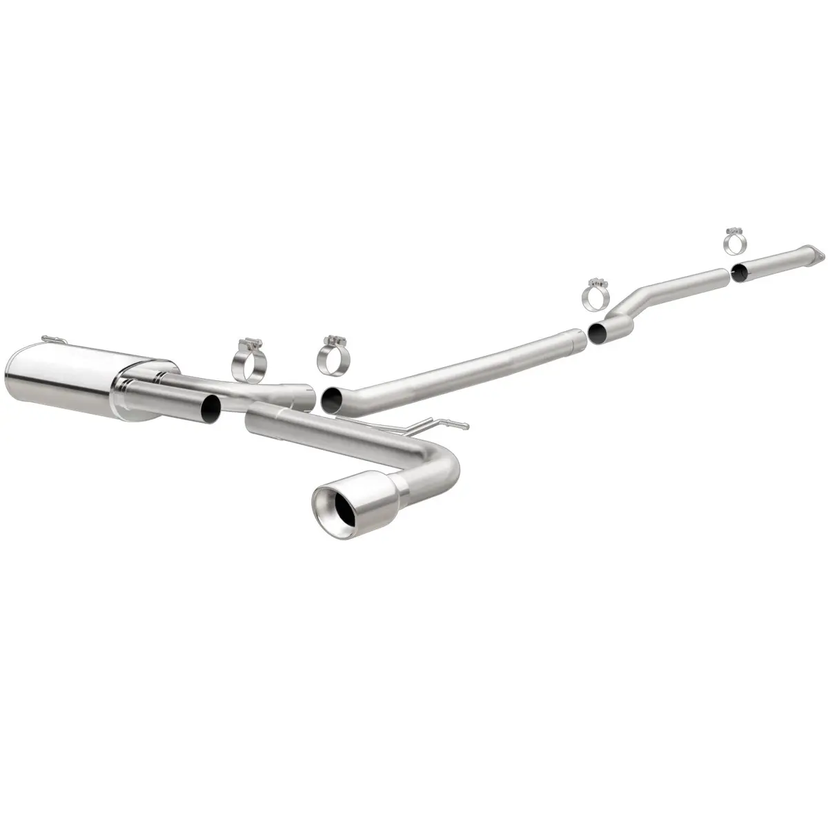 Magnaflow 2015-2018 Ford Fusion Street Series Cat-Back Performance Exhaust System 1