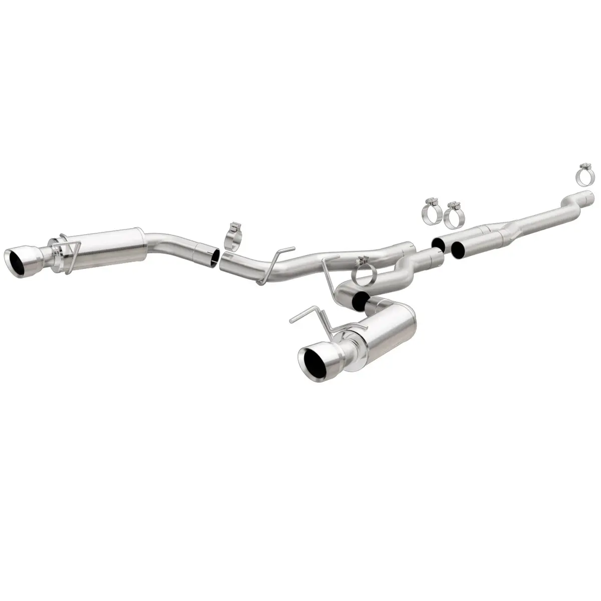 Magnaflow 2015-2023 Ford Mustang Competition Series Cat-Back Performance Exhaust System 1