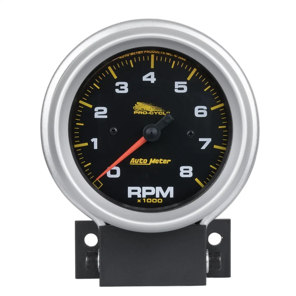 3-3/4 In. Tachometer 0-8000 Rpm Black Pro-Cycle 1