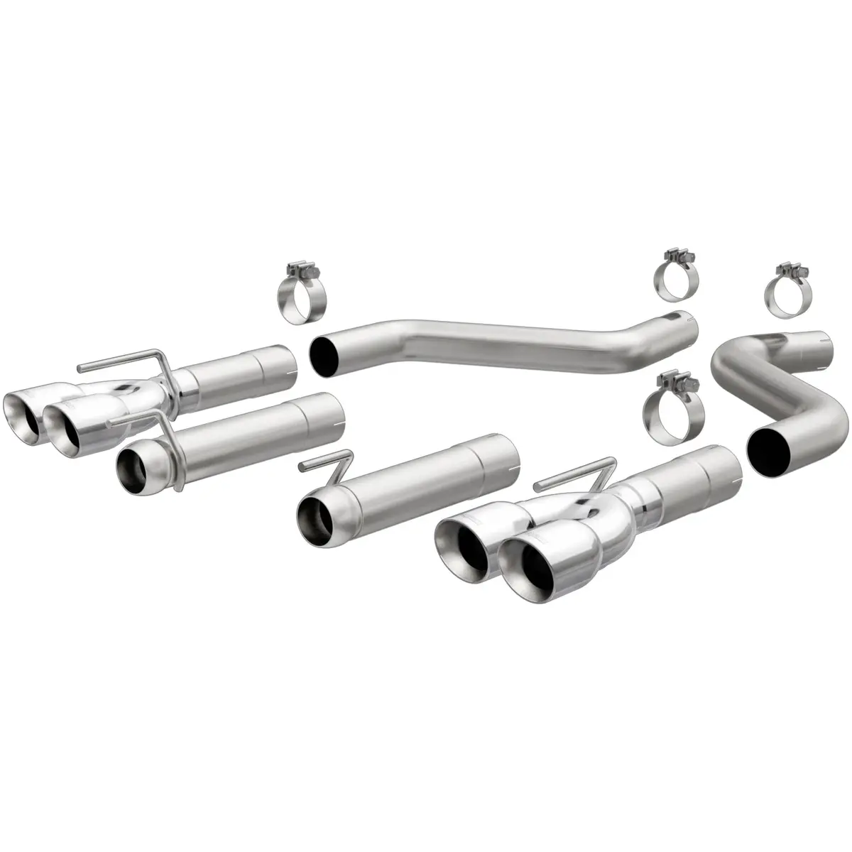 Magnaflow 2015-2023 Dodge Challenger Race Series Axle-Back Performance Exhaust System 1