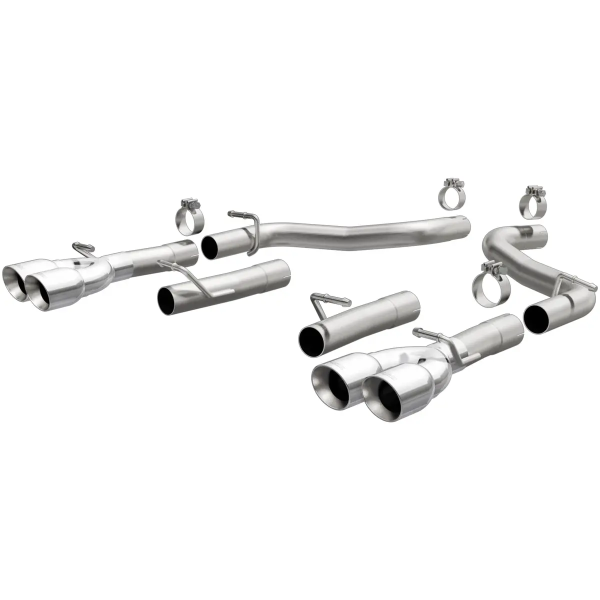 Magnaflow 2015-2023 Dodge Challenger Race Series Axle-Back Performance Exhaust System 1