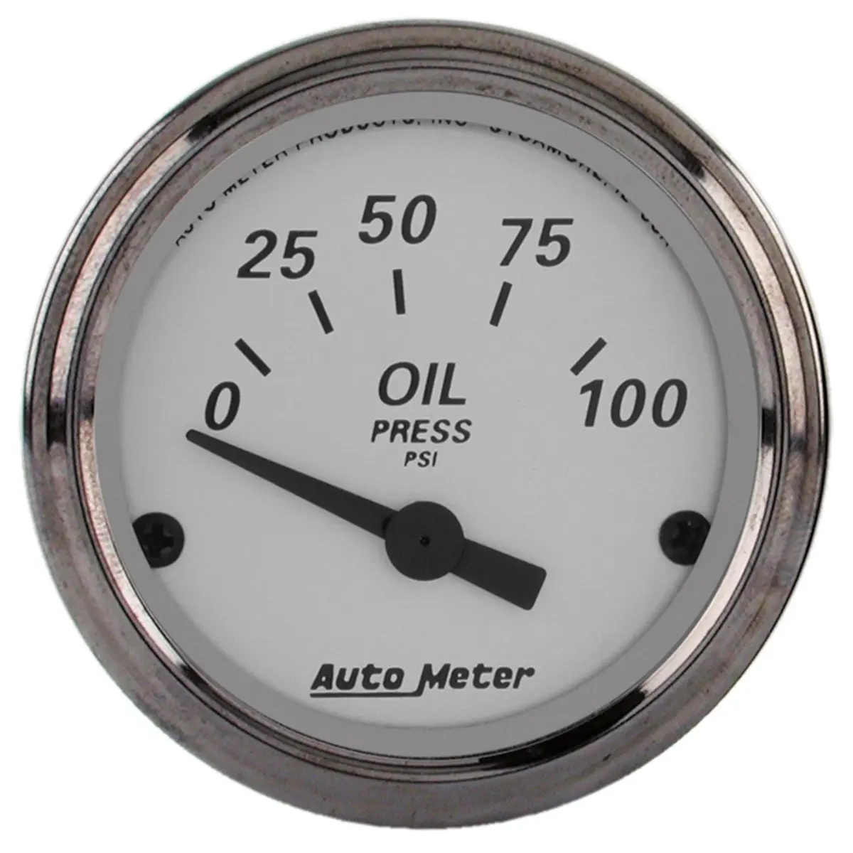 2-1/16 In. Oil Pressure 0-100 Psi American Platinum 1