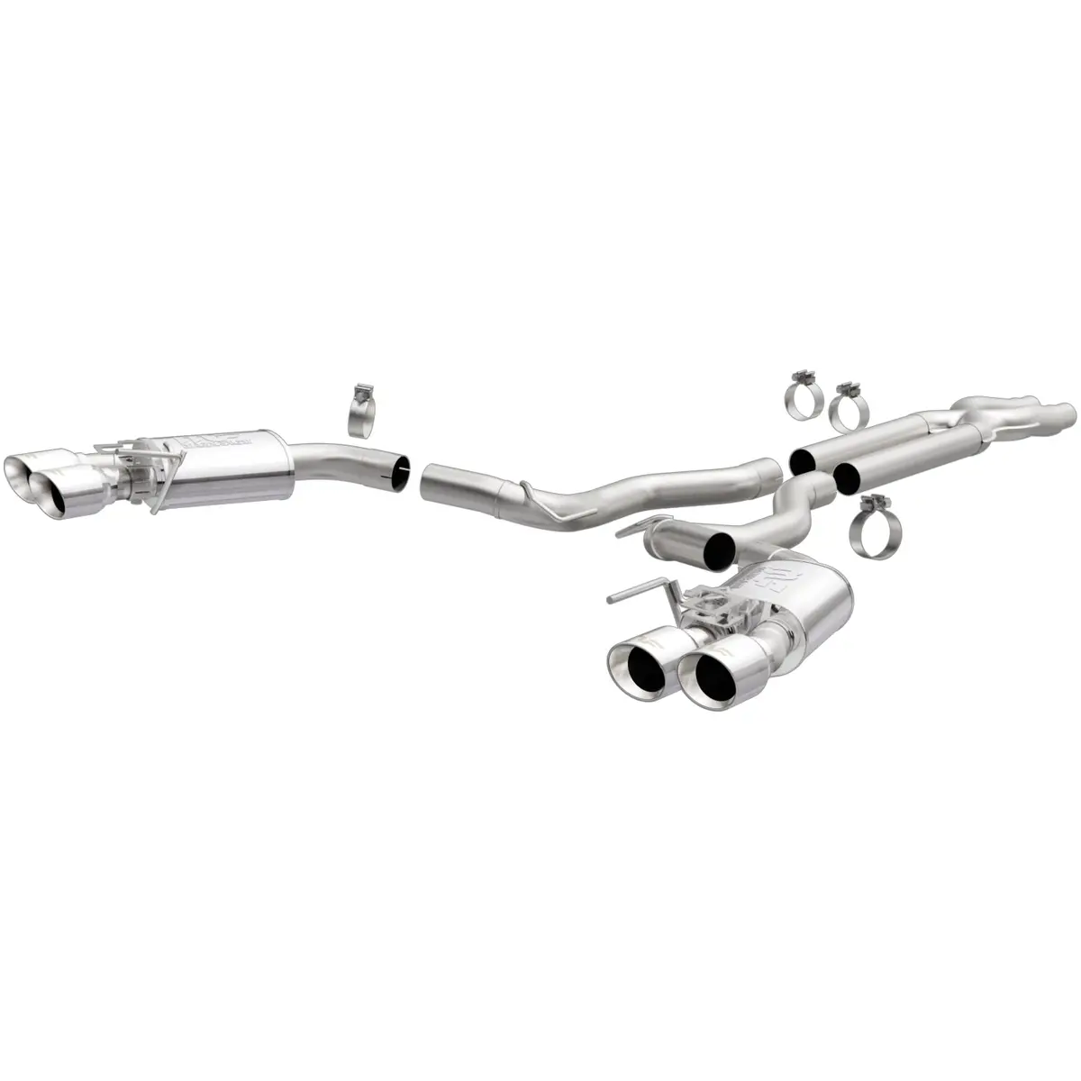 Magnaflow 2015-2020 Ford Mustang Competition Series Cat-Back Performance Exhaust System 1