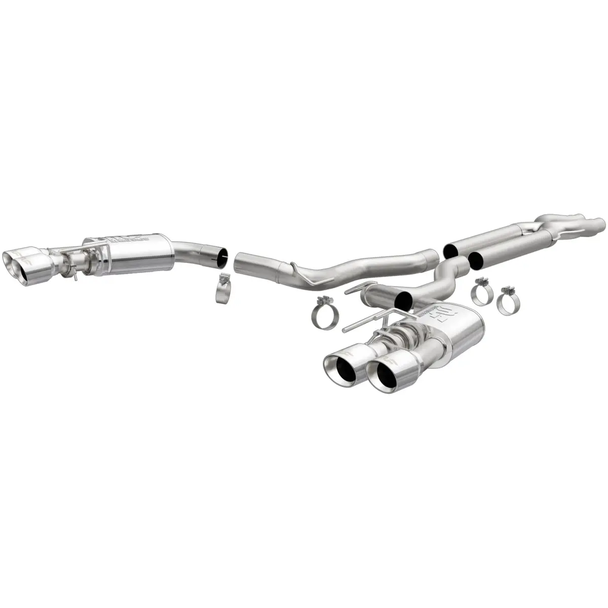 Magnaflow 2018-2023 Ford Mustang Competition Series Cat-Back Performance Exhaust System 1
