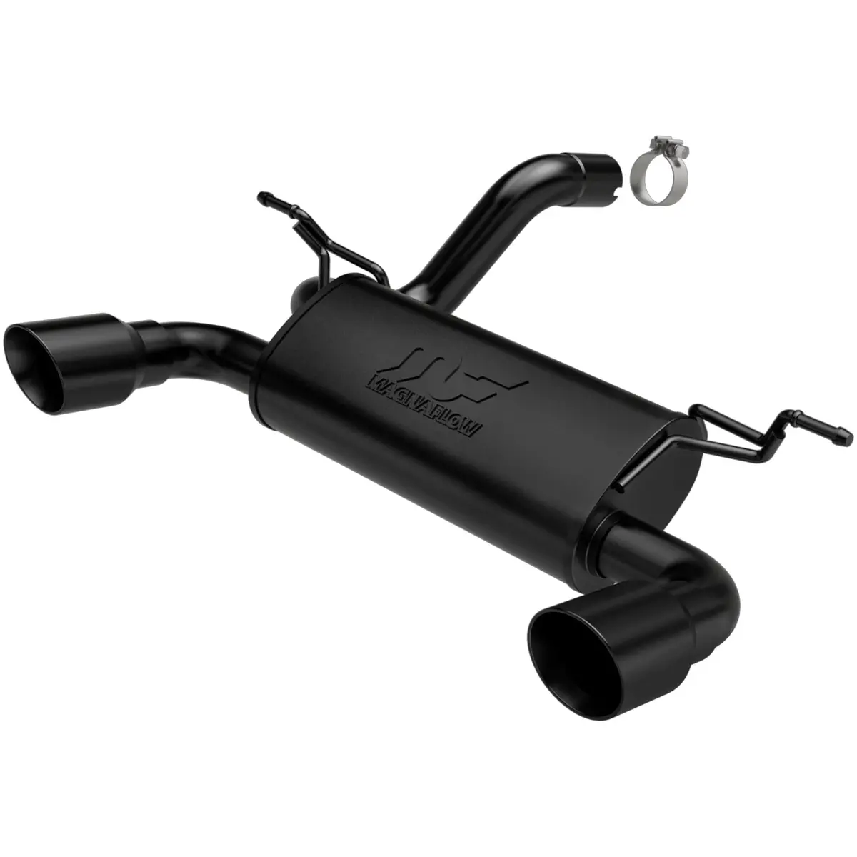 Magnaflow 2018-2024 Jeep Wrangler Street Series Axle-Back Performance Exhaust System 1