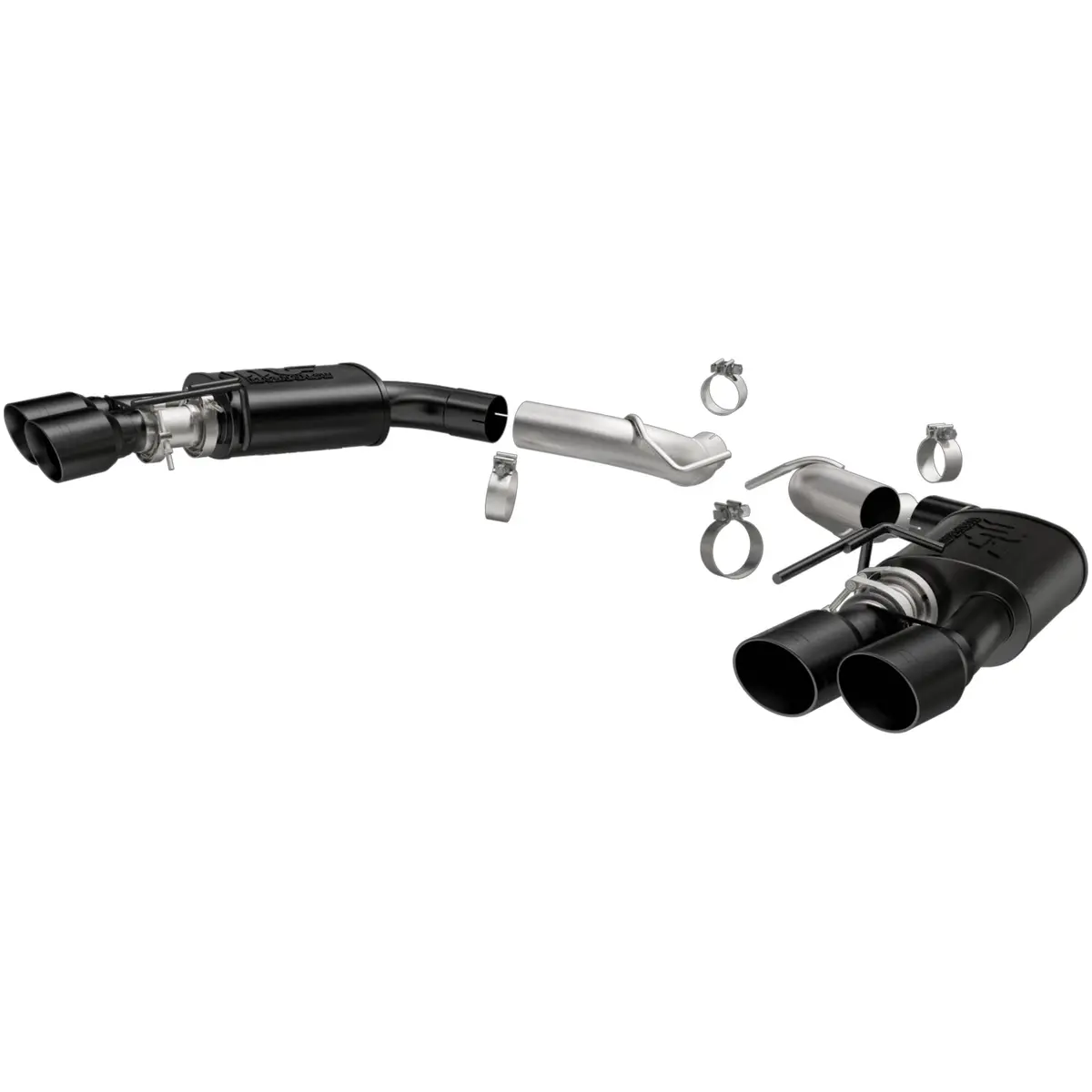Magnaflow 2018-2023 Ford Mustang Competition Series Axle-Back Performance Exhaust System 1