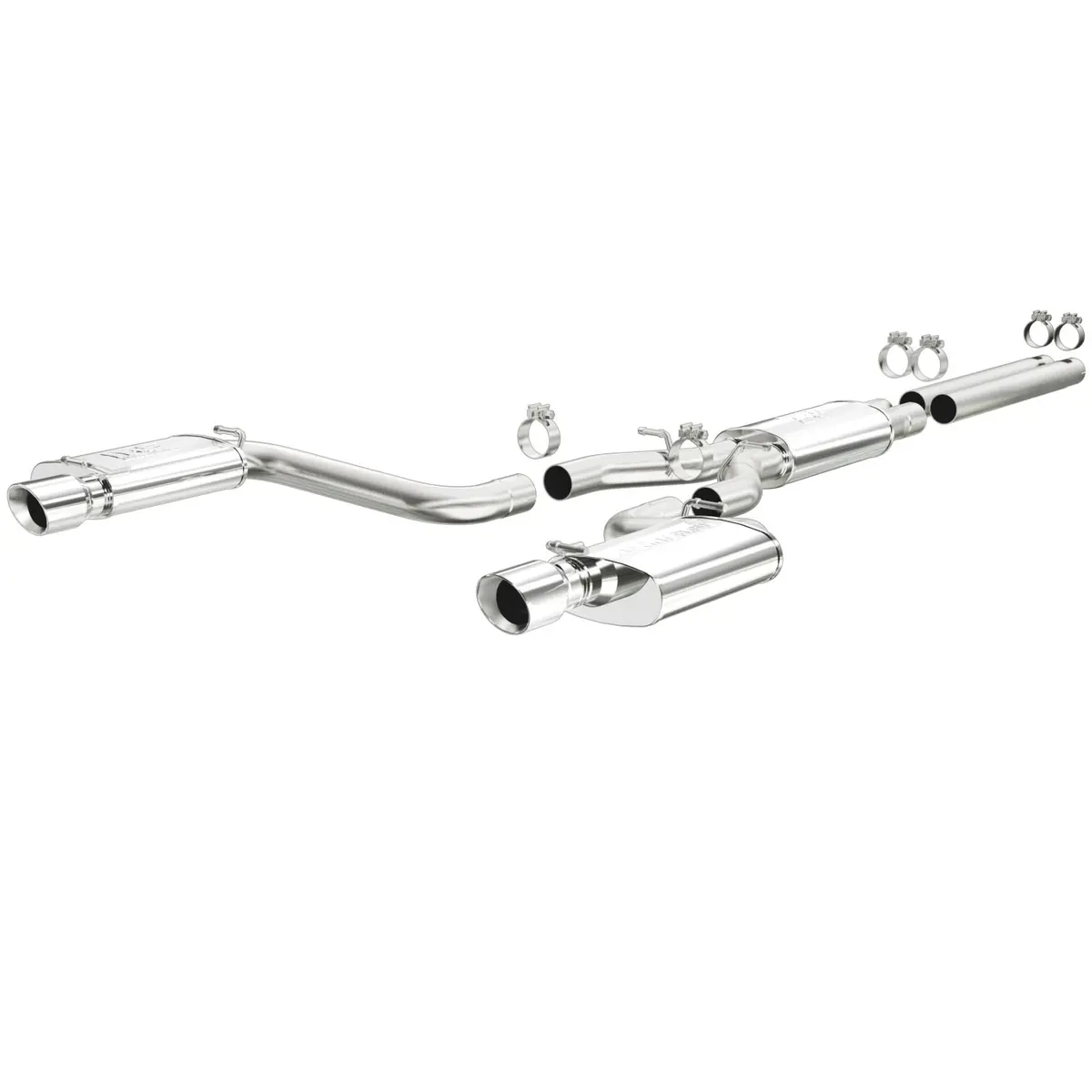 Magnaflow 2007-2024 Nissan Titan Street Series Cat-Back Performance Exhaust System 1