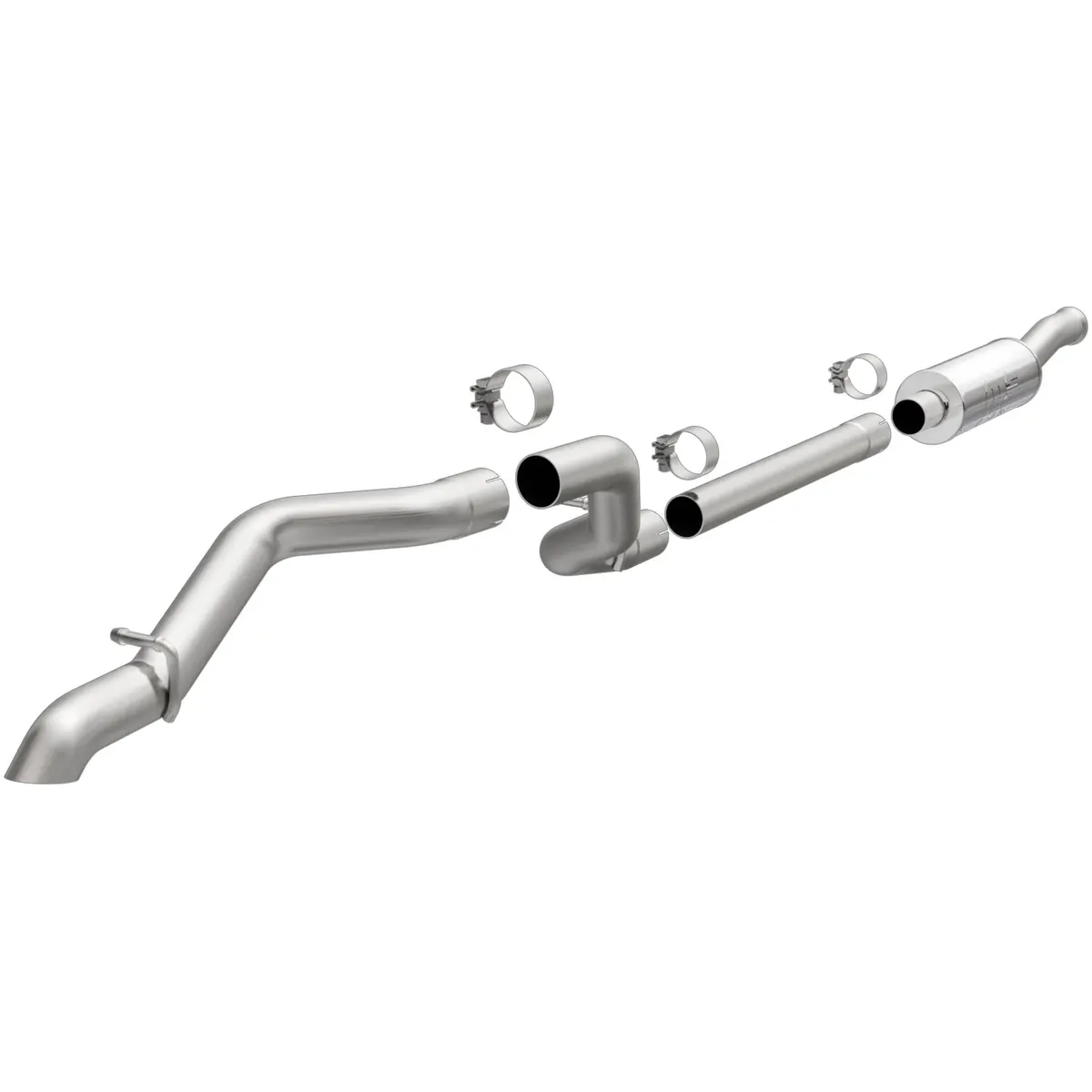 Magnaflow 2018-2024 Jeep Wrangler Rock Crawler Series Cat-Back Performance Exhaust System 1