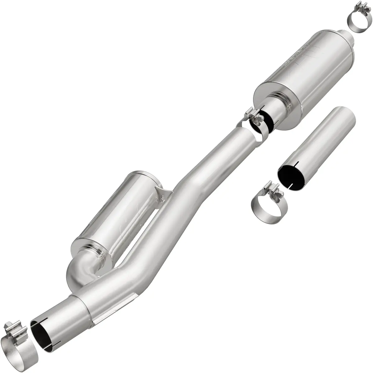Magnaflow D-Fit Performance Exhaust Muffler Replacement Kit With Muffler 19533 1