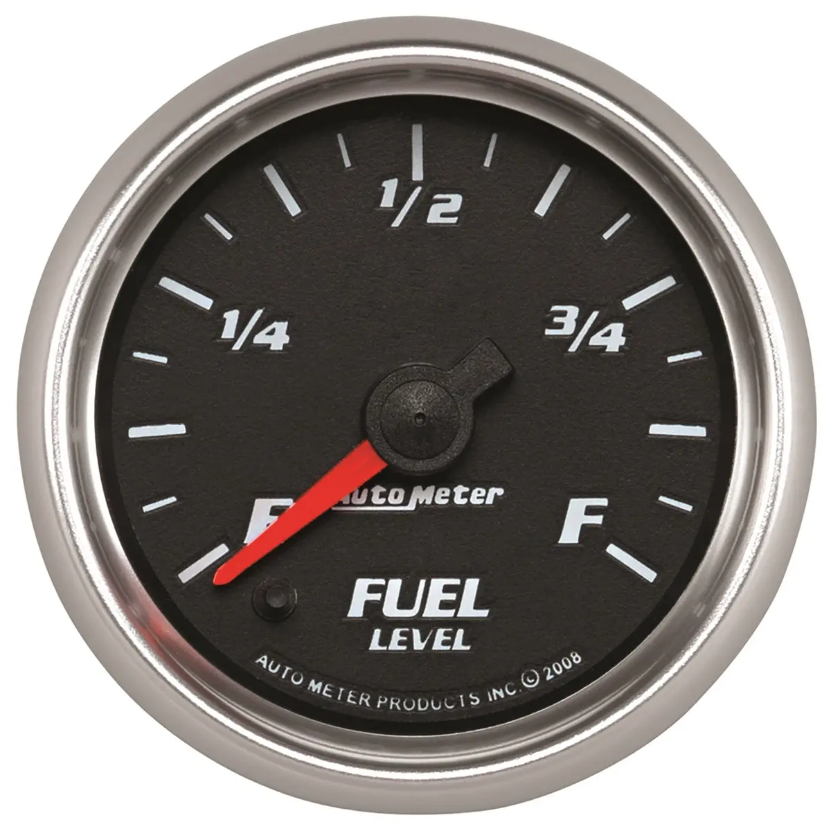 2-1/16 In. Fuel Level Programmable 0-280 O Black Pro-Cycle 1