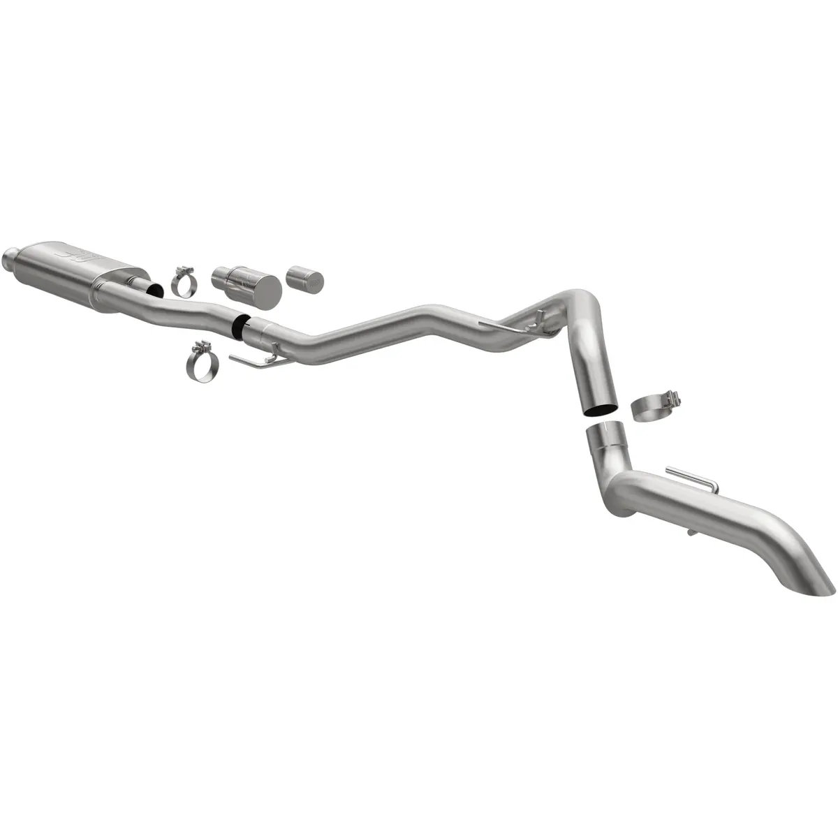 Magnaflow 2020-2023 Jeep Gladiator Overland Series Cat-Back Performance Exhaust System 1