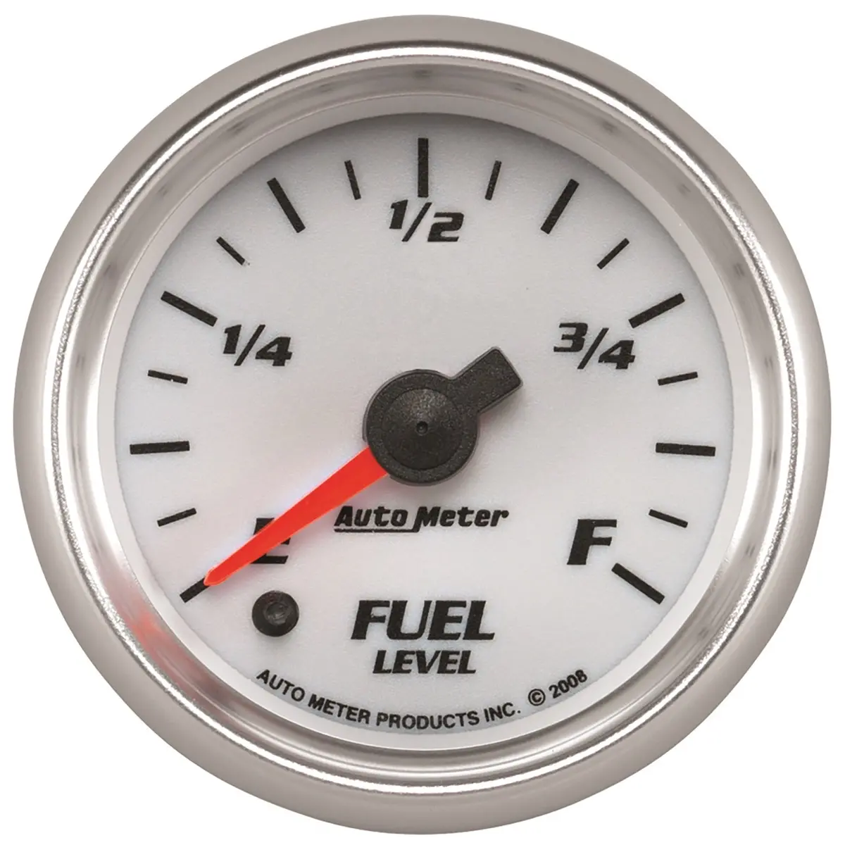 2-1/16 In. Fuel Level Programmable 0-280 O White Pro-Cycle 1