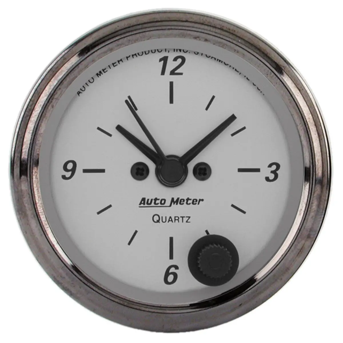 2-1/16 In. Clock 12 Hour American Platinum 1