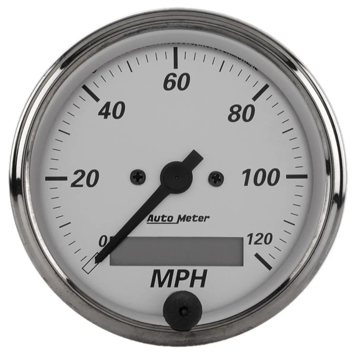 3-1/8 In. Speedometer 0-120 Mph American Platinum 1