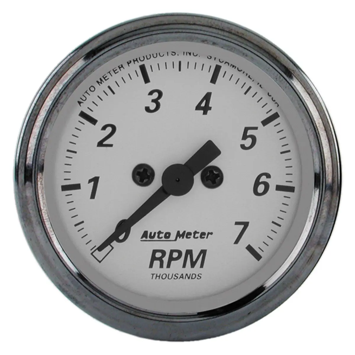 2-1/16 In. In-Dash Tachometer 0-7000 Rpm American Platinum 1