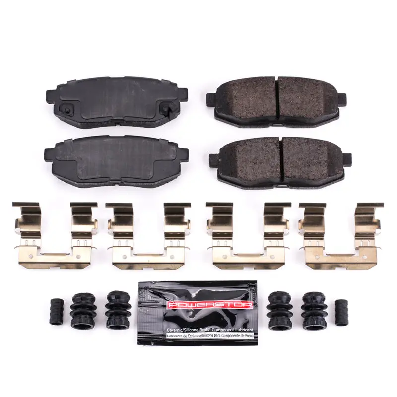 Power Stop 13-16 Scion Fr-S Rear Z23 Evolution Sport Brake Pads W/Hardware 1